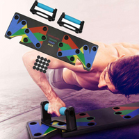 HKM-242707 Power Press Push Up Board with Nine Functional Stations for Full-Body Workouts