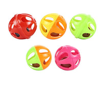 HKM-494803 Colorful Plastic Cat Bell Ball Toy - Engaging Snake Design for Playtime Fun