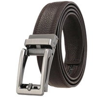 HKM-299027 Reversible Top Leather Buckle Belt with Adjustable Fit