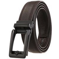 HKM-299027 Reversible Top Leather Buckle Belt with Adjustable Fit