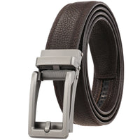 HKM-299027 Reversible Top Leather Buckle Belt with Adjustable Fit