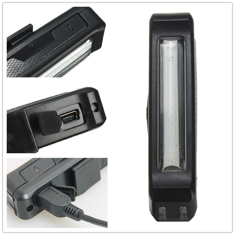HKM-094163 Bicycle Tail Light - Bright LED Flashing Warning Light for Safety on Mountain Bikes