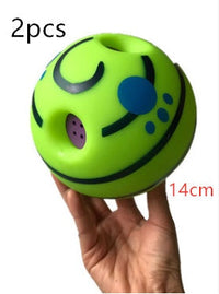 HKM-525267 Dog Sound Ball Made of Environmentally Friendly PVC - Available in 10cm and 14cm Sizes