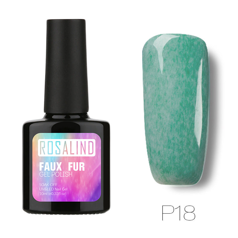 HKM-941651 Natural Resin Nail Rubber Fur Phototherapy Glue - 10mL, Non-Toxic & Durable Formula for All Skin Types