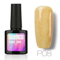 HKM-941651 Natural Resin Nail Rubber Fur Phototherapy Glue - 10mL, Non-Toxic & Durable Formula for All Skin Types