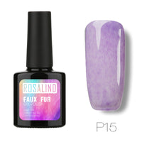 HKM-941651 Natural Resin Nail Rubber Fur Phototherapy Glue - 10mL, Non-Toxic & Durable Formula for All Skin Types