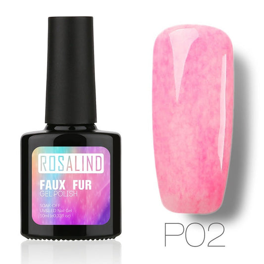 HKM-941651 Natural Resin Nail Rubber Fur Phototherapy Glue - 10mL, Non-Toxic & Durable Formula for All Skin Types