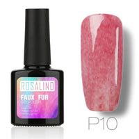 HKM-941651 Natural Resin Nail Rubber Fur Phototherapy Glue - 10mL, Non-Toxic & Durable Formula for All Skin Types