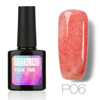 HKM-941651 Natural Resin Nail Rubber Fur Phototherapy Glue - 10mL, Non-Toxic & Durable Formula for All Skin Types
