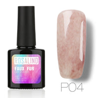 HKM-941651 Natural Resin Nail Rubber Fur Phototherapy Glue - 10mL, Non-Toxic & Durable Formula for All Skin Types