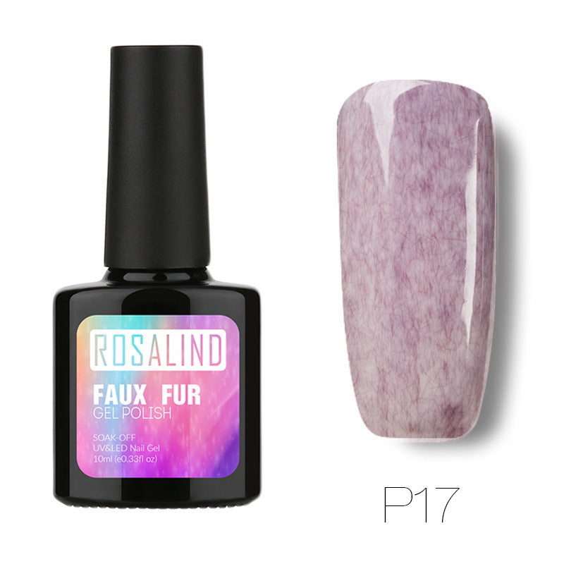 HKM-941651 Natural Resin Nail Rubber Fur Phototherapy Glue - 10mL, Non-Toxic & Durable Formula for All Skin Types