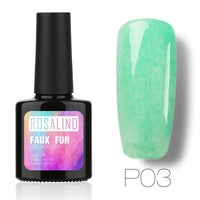 HKM-941651 Natural Resin Nail Rubber Fur Phototherapy Glue - 10mL, Non-Toxic & Durable Formula for All Skin Types