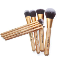 HKM-441811 8-Piece Multi-Purpose Makeup Brush Set for Foundation, Blush, Eyeshadow, and More