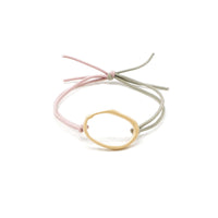 HKM-554131 Geometric Handmade Headband Hair Tie with Leather Case for Women