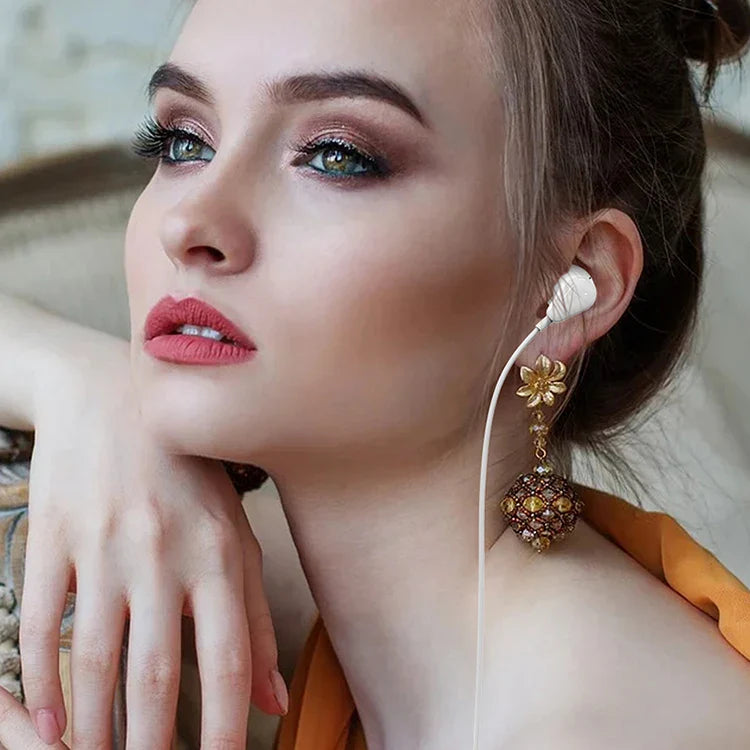 KTX-206611 Noise Cancelling In-Ear Earbuds with Microphone and 3.5mm Stereo Jack