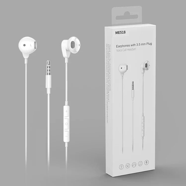 KTX-206611 Noise Cancelling In-Ear Earbuds with Microphone and 3.5mm Stereo Jack