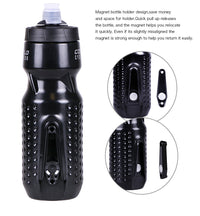 HKM-077203 Magnetic Water Bottle Bike Mount with Quick Release Feature