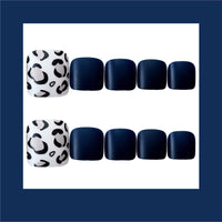 HKM-169875 Nail Art Design Set - 24 Finished Nail Accessories for Creative Styling