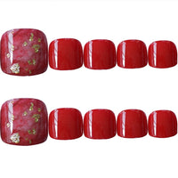 HKM-169875 Nail Art Design Set - 24 Finished Nail Accessories for Creative Styling