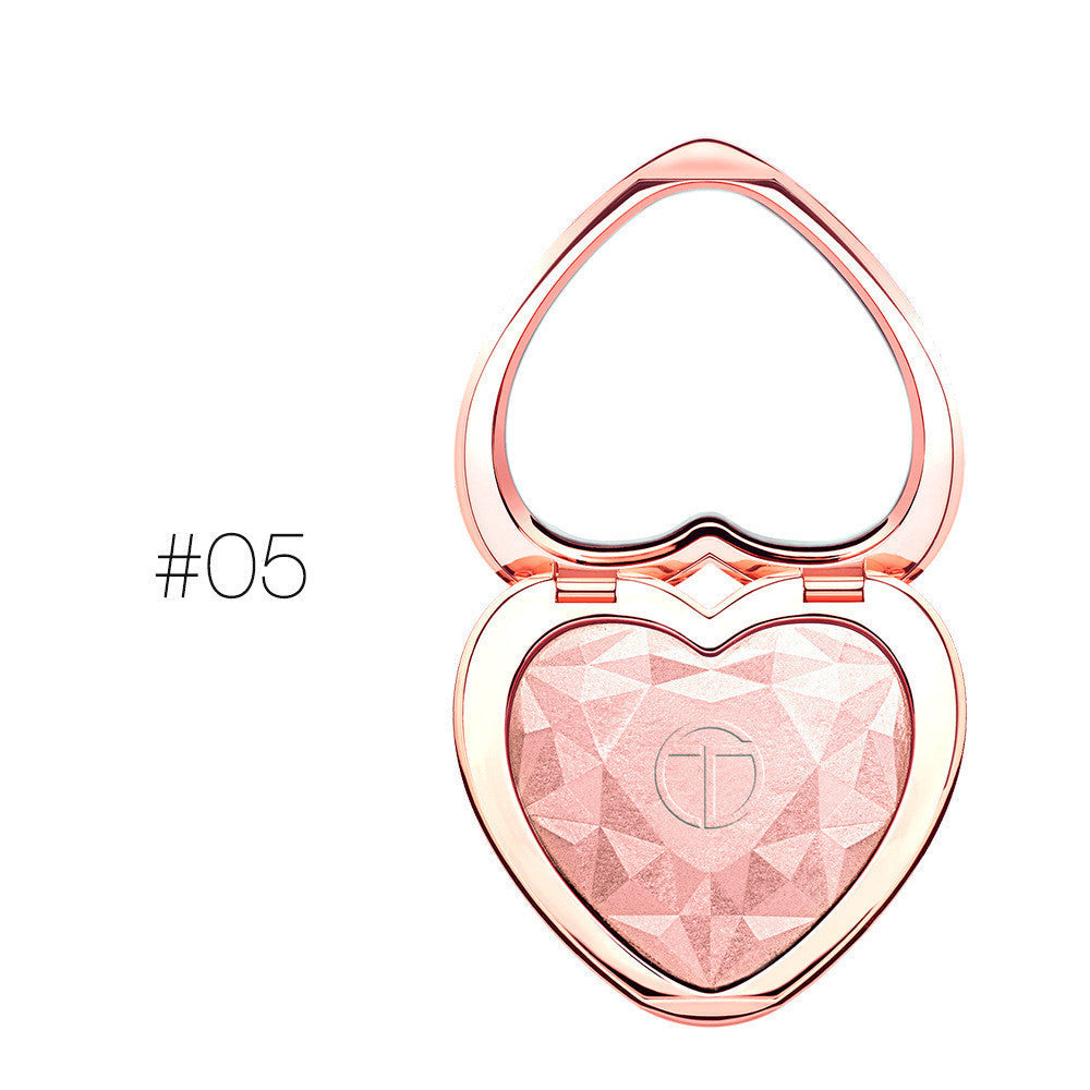 HKM-916371 Heart-Shaped High Gloss Toner Powder for Softening and Brightening