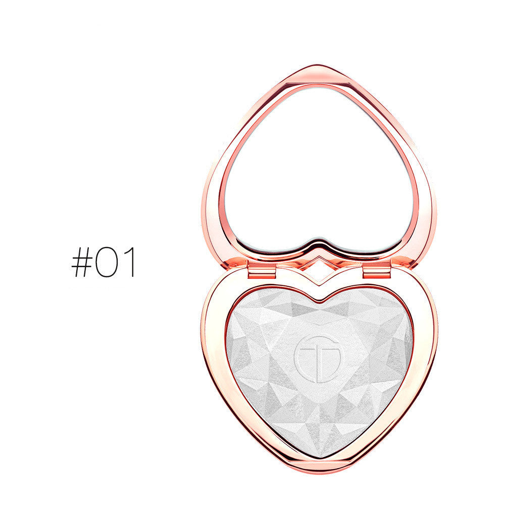 HKM-916371 Heart-Shaped High Gloss Toner Powder for Softening and Brightening