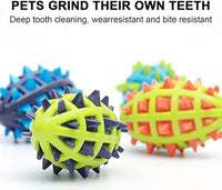 HKM-785427 Durable Interactive Dog Teether Ball for Aggressive Chewers - Promotes Dental Health and Relieves Anxiety
