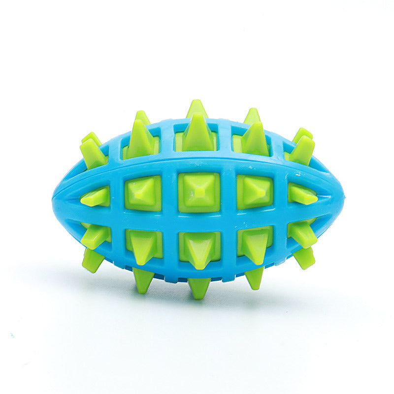 HKM-785427 Durable Interactive Dog Teether Ball for Aggressive Chewers - Promotes Dental Health and Relieves Anxiety