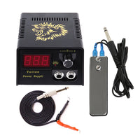 HKM-317843 Professional Tattoo Equipment Set - Complete Tools for Artists - European, British, American, & National Standards Compliance