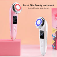 HKM-316691 Multifunctional Color Light Beauty Device with Heating, Micro Current, and Vibration Functions