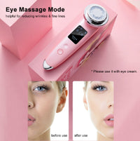 HKM-316691 Multifunctional Color Light Beauty Device with Heating, Micro Current, and Vibration Functions