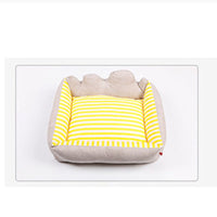 HKM-300307 Cloud Square Nest – Disassemblable Canvas and Cotton Pet Bed, Hand & Machine Washable, Multiple Sizes Available