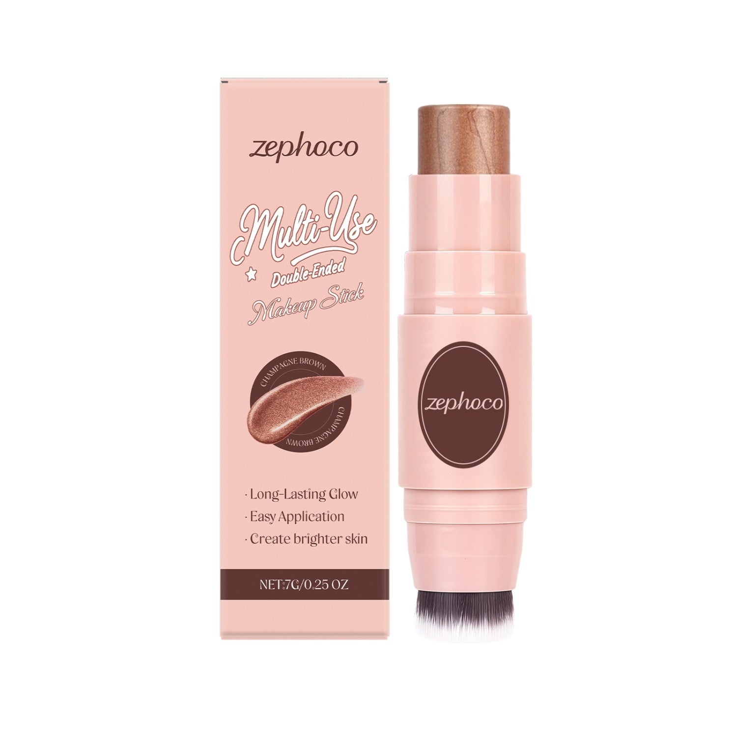 HKM-225939 Multi-Purpose Dual Head Makeup Stick with Hydrating Ingredients and Vitamins