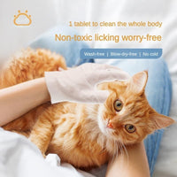 HKM-349779 Pet Deodorizing Bathing Wipes with Coconut Oil for Dogs and Cats - Hypoallergenic Grooming Wipes for Daily Care and Travel