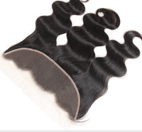 HKM-108883 Body Wave 4x13 Lace Front Real Hair Wig for Natural Look and Versatile Styling