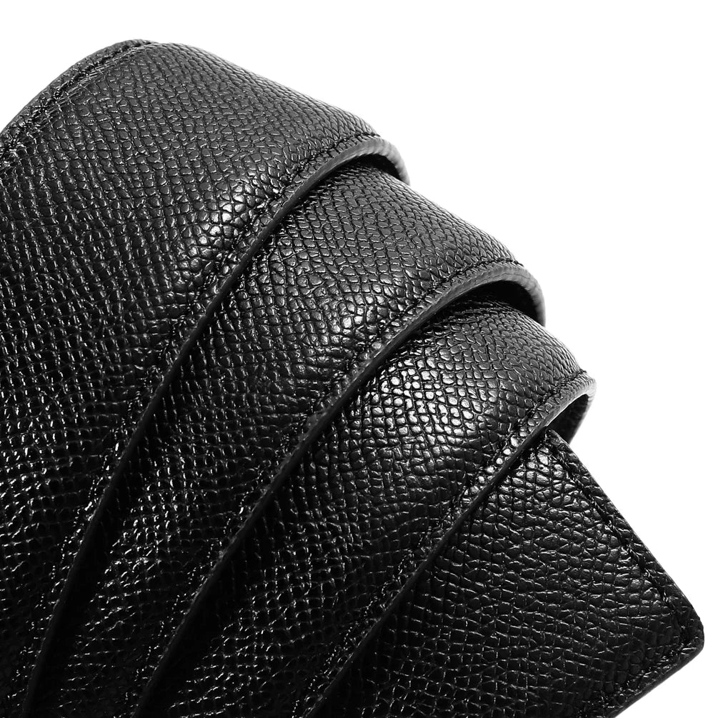 HKM-476371 No Buckle Punch Belt, Model LY34-3793, Durable and Versatile Design