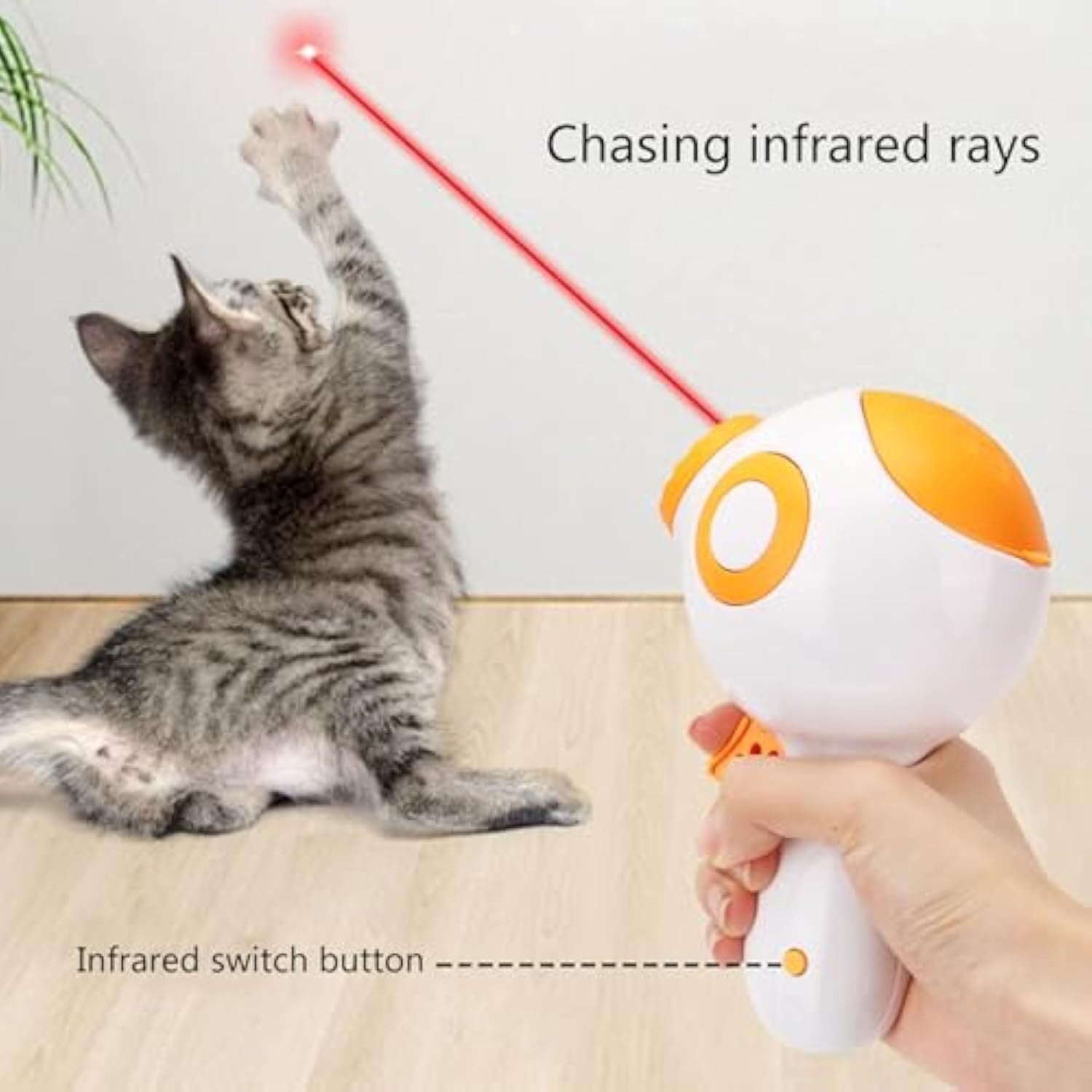 HKM-012499 Interactive Dog Treat Launcher and Snack Dispenser for Engaging Training and Play