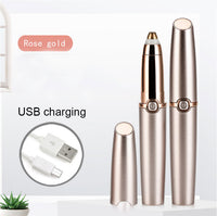 HKM-920659 Portable Electric Eyebrow Repairer with Washable Cutter Head and Stylish Design