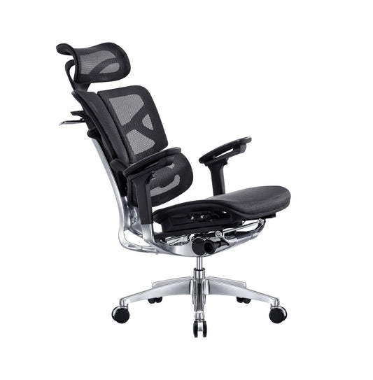 KTX-004691 Ergonomic Adjustable 4D Armrest Mesh Office Chair with High Back and Swivel Design