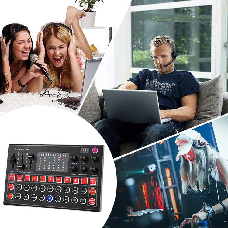 KTX-490067 M9 Studio Audio Interface for Recording, Karaoke, and Live Broadcasting