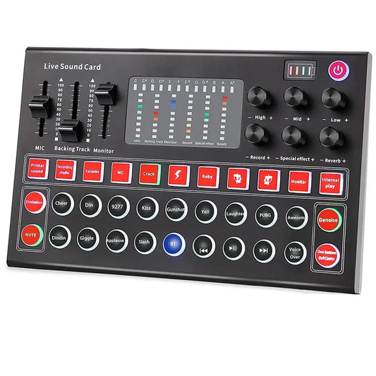 KTX-490067 M9 Studio Audio Interface for Recording, Karaoke, and Live Broadcasting