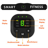 HKM-968211 Home Training Abdominal Muscle Fitness Equipment with Adjustable Belt and Stickers for Effective Workouts