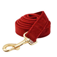 HKM-390739 Five-Piece Pet Collar and Leash Set with Bow, Vest, and Poop Bag for Dogs