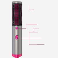 HKM-853971 Negative Ion Dual-Use Hair Straightener and Curler with Environmentally Friendly Alloy Heat Conductor