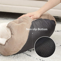 HKM-166931 Soft Round Pet Bed Mat for Dogs and Cats - Cozy Nesting Blanket, Multiple Sizes Available