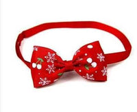 HKM-778707 Stylish Pet Neck Accessories for Cats and Dogs - Snowman, Snowflake, Green and Red Designs