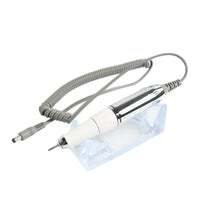 HKM-557331 Rechargeable Electric Nail Polisher US805 - Nail Surface Grinding & Trimming Tool Set in Elegant White