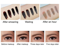 HKM-993107 Waterproof Long-lasting Eyebrow Tattoo Gel - Easy to Wear Cream in 4 Colors