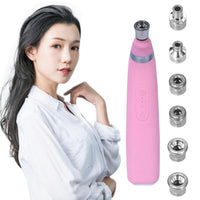 HKM-949971 Portable Rechargeable Handheld Exfoliating Skinning Machine with Diamond Tips and Negative Pressure Function