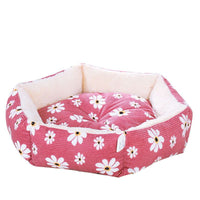 HKM-341971 Cozy Multi-Color Dog Kennel in Yellow, Red, Green, and Dark Blue - Size S and M Available