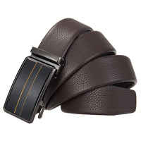 HKM-061587 Men's Automatic Buckle Belt - Adjustable Stylish Strap for Everyday Wear